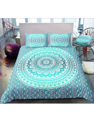 Housse de Couette Mandala Bleu turquoise suggérées chez