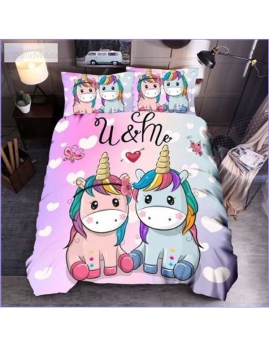 Housse de Couette Licorne you and me Découvrez la collection