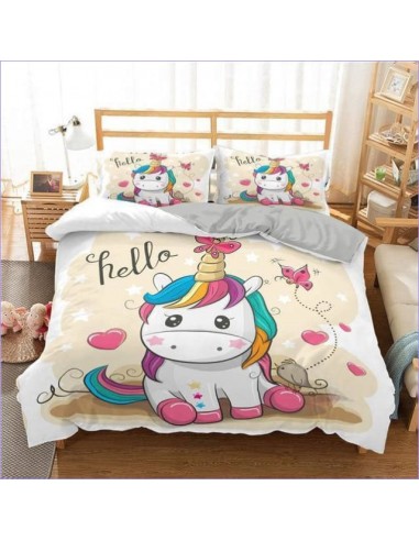 Housse de Couette Licorne Manga Hello Véritable concentré