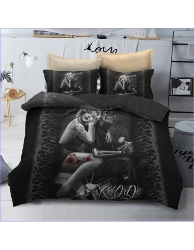 Housse de Couette Motard - Marilyn Monroe destockage