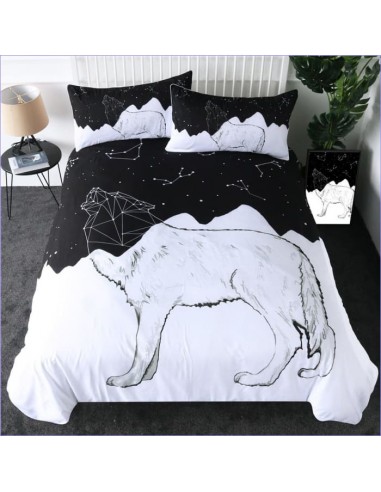 Housse de Couette Loup Constellation store