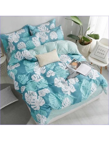 Housse de couette Fleurie Feuille Monstera de la marque