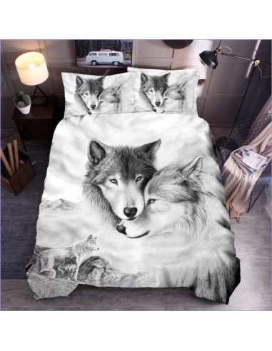 Housse de Couette Chien Loup les muscles