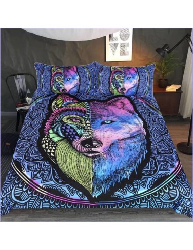 Housse de Couette Loup Bohème Double Jeu 50-70% off 