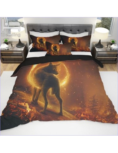 Housse de Couette Loup de Feu acheter