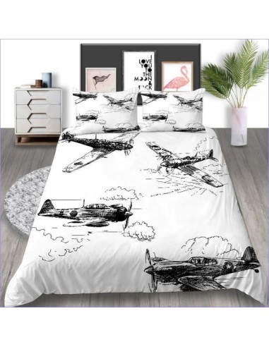 Housse de Couette Ado Avions Vintages votre