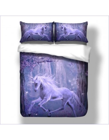 Housse de Couette Licorne Sauvage Violette votre