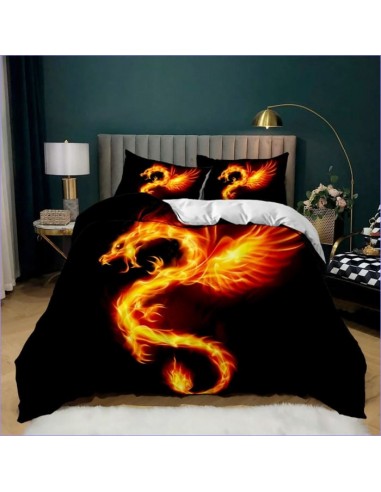 Housse de Couette Dragon - On Fire Pour