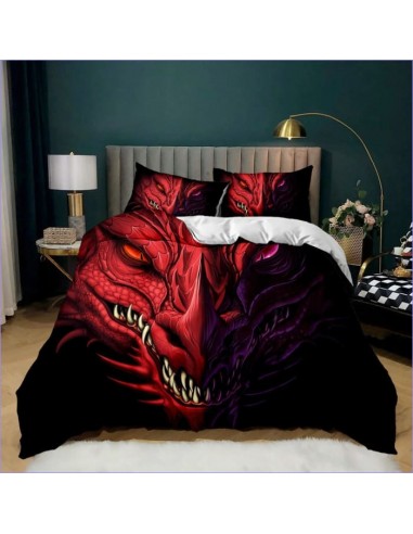 Housse de Couette Dragon - Red Devil En savoir plus