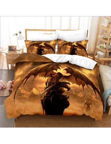 Housse de Couette Dragon & Guerrier suggérées chez