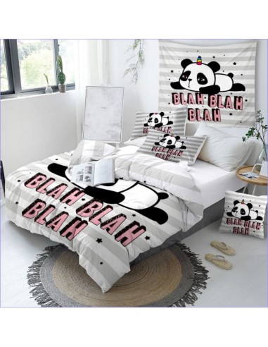 Housse de Couette Panda - Blah Blah Economisez 