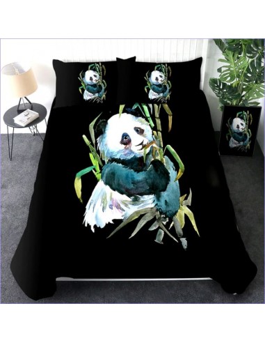 Housse de Couette Panda - Aquarelle store